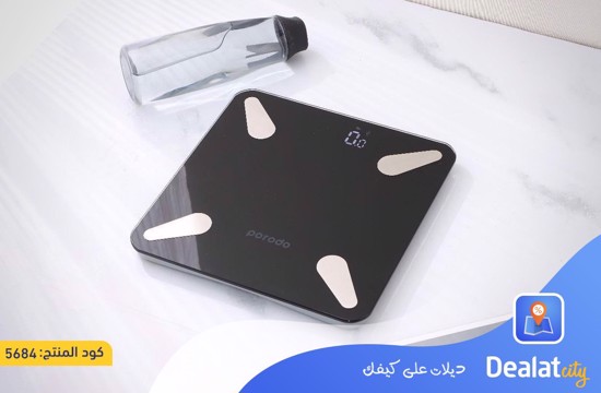 PORODO LIFESTYLE SMART BLUETOOTH FULL BODY FAT SCALE - dealatcity store