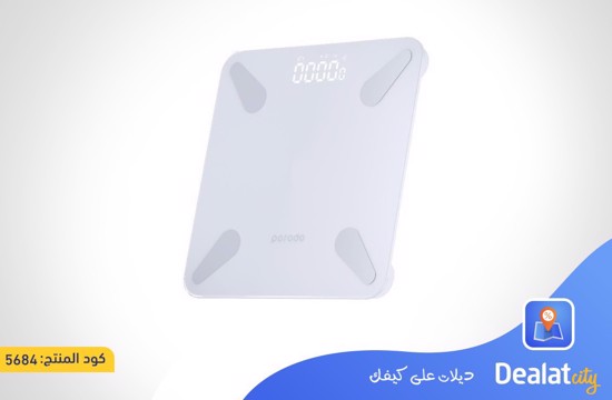 PORODO LIFESTYLE SMART BLUETOOTH FULL BODY FAT SCALE - dealatcity store