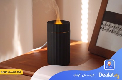 UltraSonic Elegant Aroma Diffuser With Flame Lighting - dealatcity store