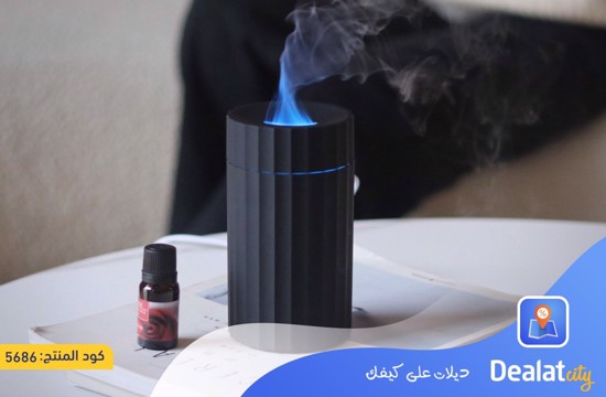 UltraSonic Elegant Aroma Diffuser With Flame Lighting - dealatcity store