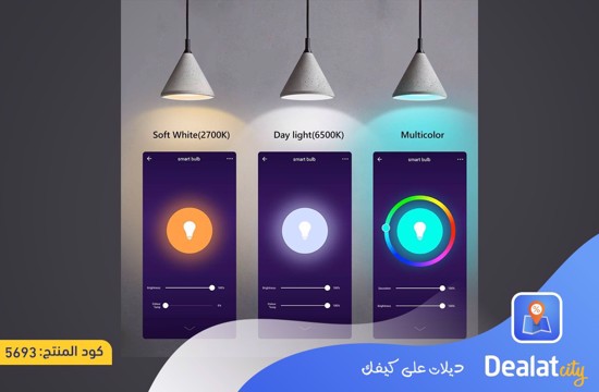 Smart RGB light bulb - dealatcity store