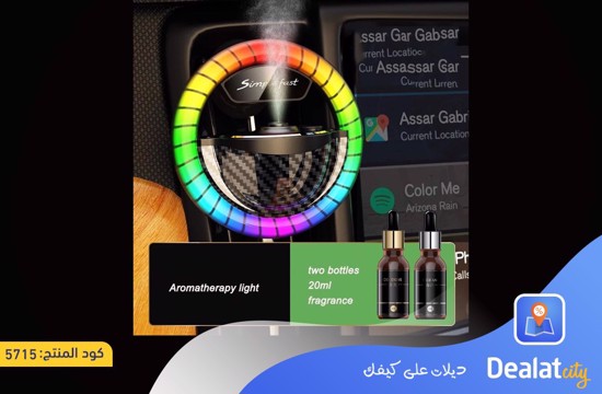 Car aroma diffuser with RGB lighting - dealatcity store