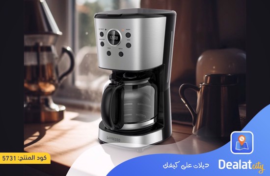 LePresso Digital Drip Coffee Maker - dealatcity store