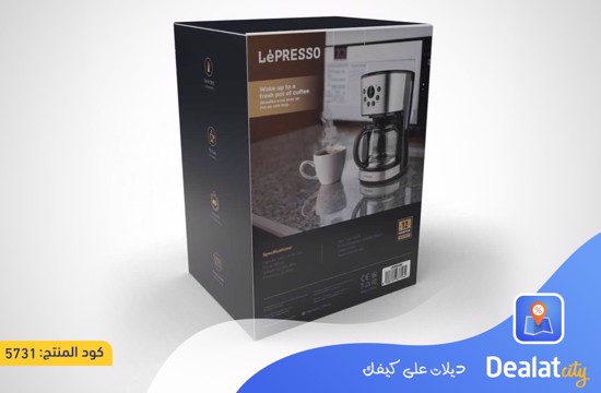 LePresso Digital Drip Coffee Maker - dealatcity store