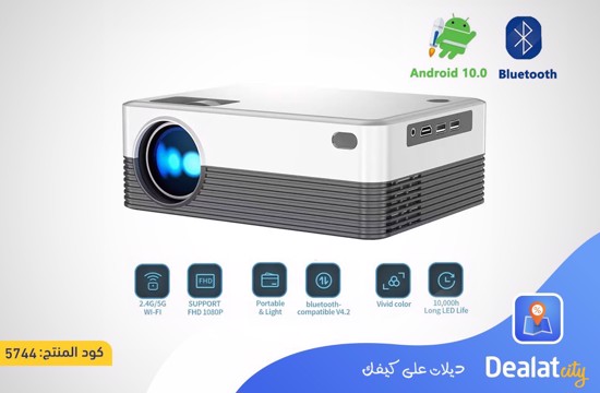 Full HD 1080P Wireless Projector - dealatcity store