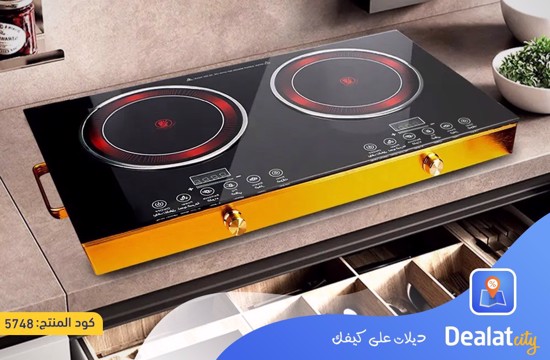 Multifunctional Double-head Electric Ceramic Stove - dealatcity store