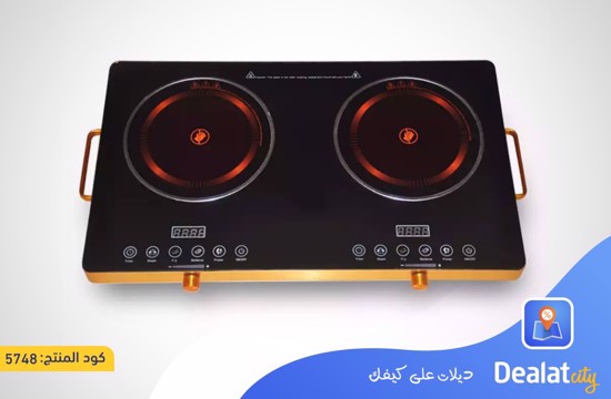 Multifunctional Double-head Electric Ceramic Stove - dealatcity store