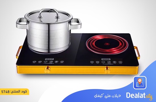 Multifunctional Double-head Electric Ceramic Stove - dealatcity store