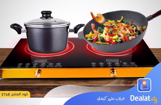 Multifunctional Double-head Electric Ceramic Stove - dealatcity store