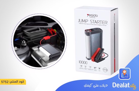 Yesido Jump Starter 10000mAH Power Bank - dealatcity store