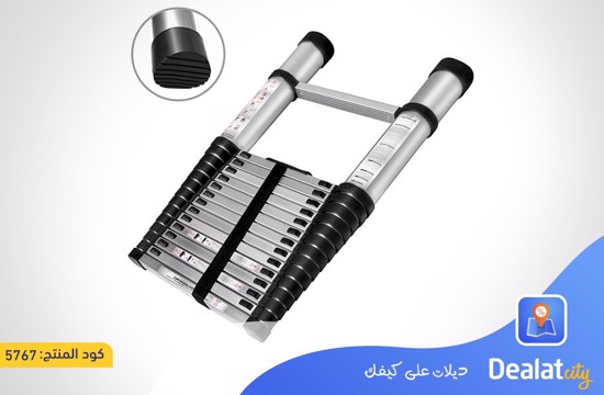 Telescoping Ladder Heavy Duty Aluminum Extendable Ladder - dealatcity store