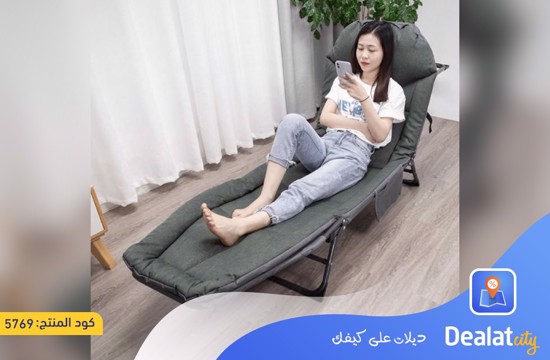 2 in 1 Foldable Relaxing Lounge Chair Bed - dealatcity store