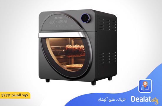 Porodo Lifestyle Dual Mode Touch Control Air Fryer & Oven - dealatcity store