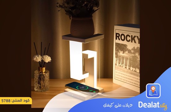 Table lamp and wireless charger 2 in 1 - dealatcity store