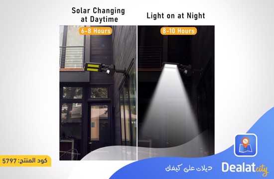 Double-headed Waterproof Solar LED Street Light - dealatcity store