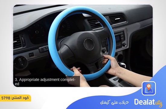 Interior Car Silicone Steering Wheel Cover - dealatcity store