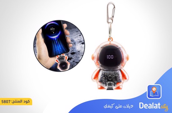 Emergency 1500 mAh Waterproof Mini Astronaut Power Bank - dealatcity store