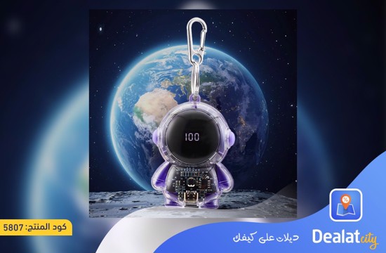 Emergency 1500 mAh Waterproof Mini Astronaut Power Bank - dealatcity store