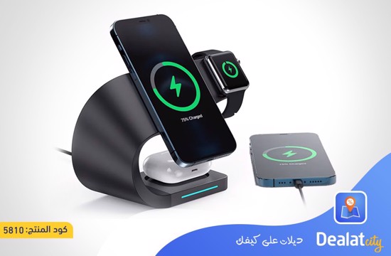 3-in-1 15w Multi-Functional Wireless Charging Pad - dealatcity store