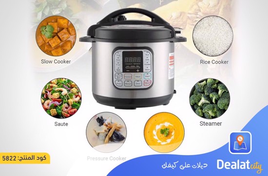 Electric Pressure Cooker 6L 16 in 1 - dealatcity store