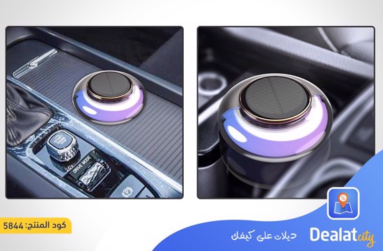 Solar Rotating Car Air Freshener Car Fragrance Diffuser - dealatcity store