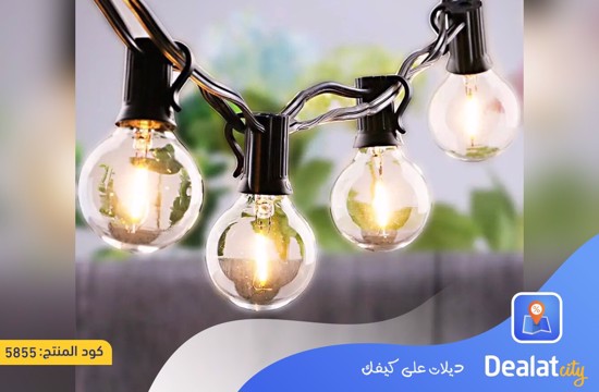 Solar Powered G40 String Lights - dealatcity store