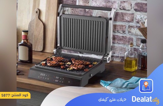 Porodo Lifestyle Glasstop Electric Grill 2000W - dealatcity store