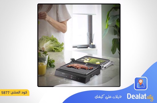 Porodo Lifestyle Glasstop Electric Grill 2000W - dealatcity store