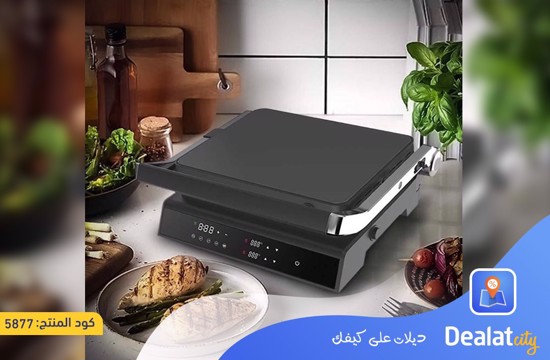 Porodo Lifestyle Glasstop Electric Grill 2000W - dealatcity store