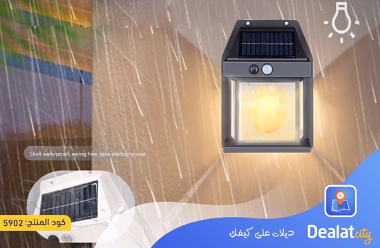 BK-888 Motion Sensor LED Solar Garden Waterproof Light Lamp - dealatcity store