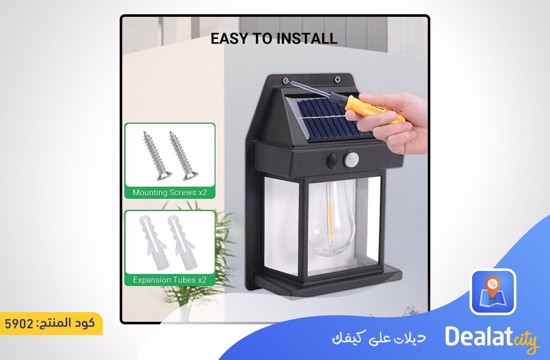 BK-888 Motion Sensor LED Solar Garden Waterproof Light Lamp - dealatcity store