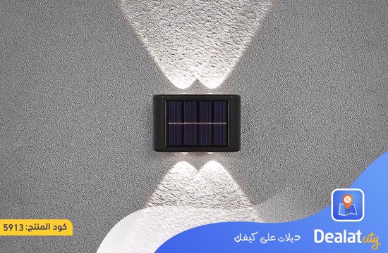 Waterproof LED Outdoor Solar Wall Light Up and Down Lighting - dealatcity store