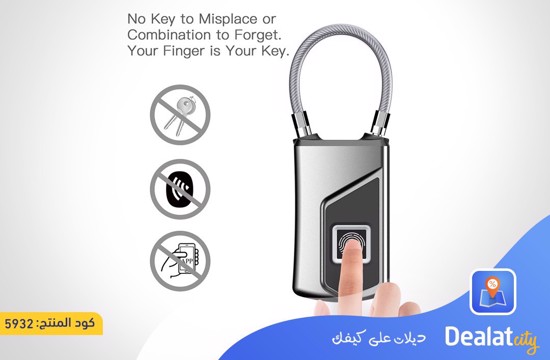 Waterproof Fingerprint Lock - dealatcity store