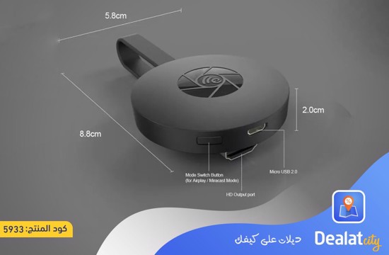 Chromecast 4k TV Streaming Device By Google - dealatcity store