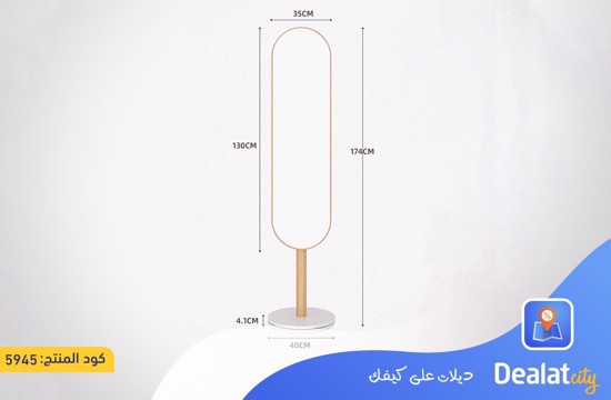 Modern Rotatable Mirror With 360° Rotating Wooden Base - dealatcity store