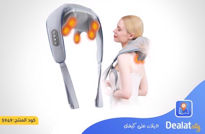 Wireless Neck and Shoulder Thermal Massager to Relieve MusclePain