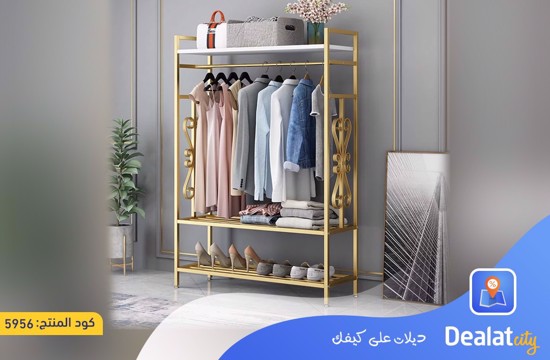 Sturdy Metal Clothes Rack - dealatcity store