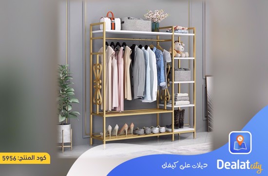 Sturdy Metal Clothes Rack - dealatcity store