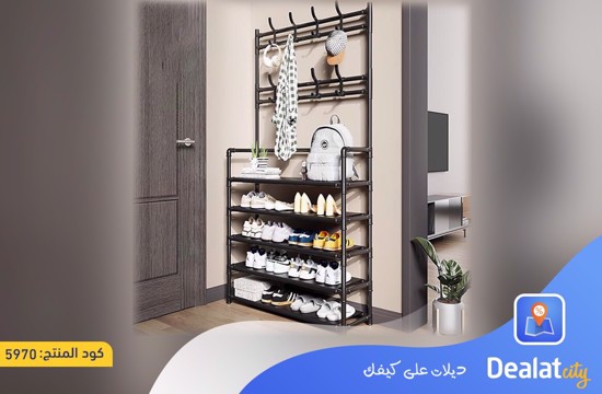 Clothes Stand and Shoe Organizer Rack - dealatcity store