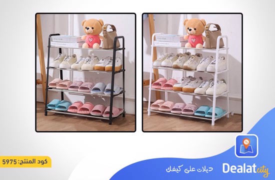 High Quality Space Saving 4-Layer Multi-Layer Shoe Rack for Shoe Storage