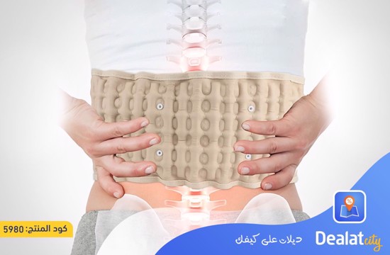 Decompression Back Belt Waist Brace Spinal Lumbar Decompression Belt with 30 Air Supports to Relieve Back Pain and Spinal Pressure