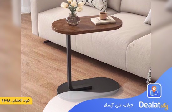 Modern C Shaped Side Table Coffee Table - dealatcity store