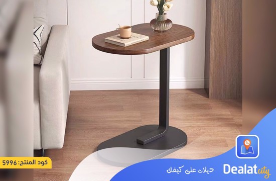 Modern C Shaped Side Table Coffee Table - dealatcity store