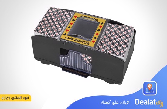  Battery-Operated Playing Card Shuffler - dealatcity store