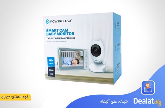 Powerology Smart Cam Baby Monitor-Operated - dealatcity store