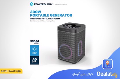 Power Bank 90000mA/300W with a HiFi Sound System and an 85W Multi-port Speaker