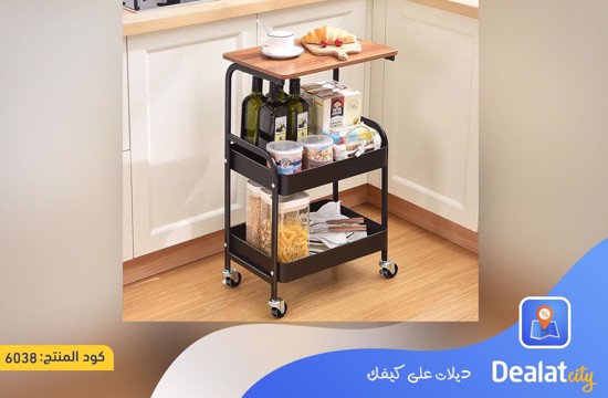 Versatile Rolling Cart with 3-layer Waterproof - dealatcity store