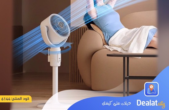 Adjustable and Rechargeable Fan with 4 Speeds - dealatcity store