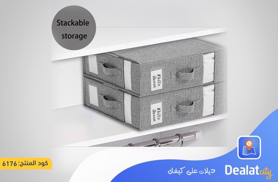 Space Saving Foldable Clothes Storage Organizer 