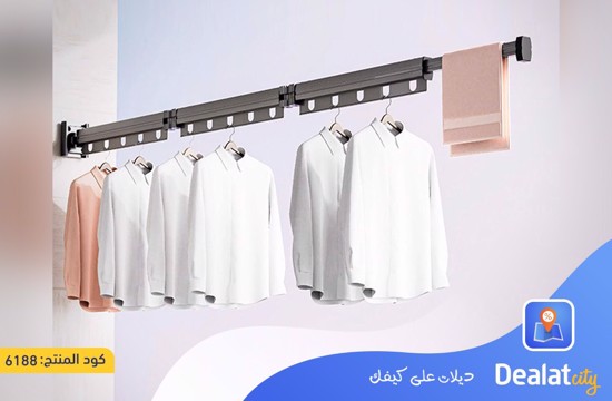 Retractable and Foldable Clothes Hanger up to 126 cm - dealatcity store